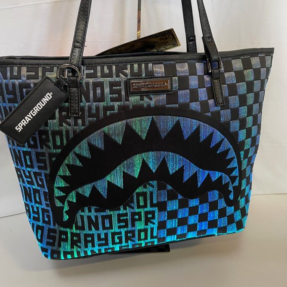 New Sprayground Fiber Optic Lightshow Tote - Picture 8 of 16